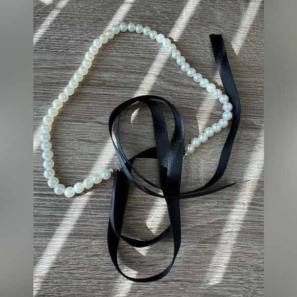 Pearl necklace A1022 - Picture 3 of 3